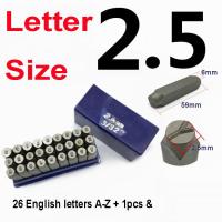 ราคา 9 36 Pcs Letter Number Metal Stamp Set Alphabet A Z Number 0 9 Iron Uppercase Stamps Punch Press Tool for DIY (19828068015)
