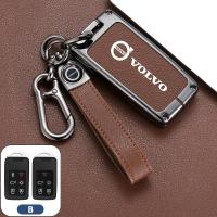 ราคา ปลอกหุ้มกุญแจหนังอัลลอยของ Volvo เคสกุญแจรถยนต์หุ้มด้วยหนังสังกะสีผสมห่อเคสสมาร์ทคีย์ป้องกันการล็อคปีนเขากันร่วงสำหรับ Volvo XC60 S60 S80 XC90 V60 C40 XC40 (21432262229)