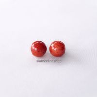 ราคา JADE EARRINGS ต่างหูหยกพม่าแท้ ขนาด 12 มม เลือกสีได้ หยกแท้ by siamonlineshop (20449583717)