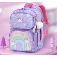 ราคา กระเป๋าเป้น่ารักพิมพ์ลายยูนิคอร์นสีรุ้งสำหรับนักเรียนชั้นประถมศึกษา กันน้ำ จุของได้เยอะ น้ำหนักเบา (21847338433)