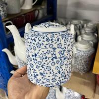 ราคา กาน้ำร้อน กาน้ำชา teapot กาน้ำชาจีน เซรามิคสวยๆ กาน้ำลายไทย กาน้ำชาลายคราม (21655229925)