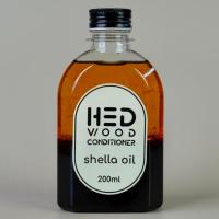 ราคา Hed shella oil S 200 ml เฮ็ด เชลล่า ออยล์ S 200 มล Oil Shellac wood polish น้ำมันผสมเชลแลค เคลือบเงาและปกป้องไม้ (21403366028)