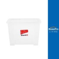 ราคา HomePro กล่องเก็บของ ฝาล็อค STACKO 6652 24 ลิตร สีใส แบรนด์ STACKO (17052956485)
