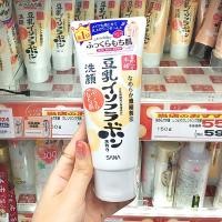 ราคา SANA โฟมเต้าหู้ Nameraka Honpo Soy Cleansing Foam โฟมน้ำนมถั่วเหลืองธรรมชาติ 150g ของแท้ นำเข้าจากญี่ปุ่น (21611073172)