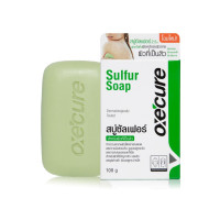 ราคา Oxecure อ๊อกซี่ เคียว Sulfur Soap อ๊อกซีเคียว สบู่ซัลเฟอร์ 30 g 100 g (21694310789)