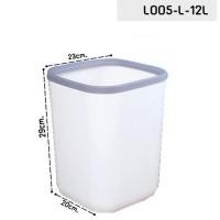 ราคา ถังขยะ ฝาหมุนได้ ฝาแกว่ง ฝาโยกได้ มี 2 ขนาด HL 1721 188 187 (21733630587)