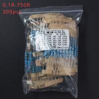 ราคา 1W 1 Metal Film Resistor Pack Assorted Kit300PCS diy Electronic 0 1R 750R 30 Kinds 330R 390R 470R 560R and 300PCS 1K 820K 30 Kinds 10K 100K 1K5 15K 150K (20834586943)