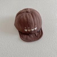 ราคา หมวกแก๊ปมีปีกแหลมปักลายการ์ตูนสำหรับเด็กเด็กผู้ชายเด็กผู้หญิงหมวกบังแดดเด็กวัยหัดเดินหมวกเบสบอลตุ๊กตาลูกหมีน่ารัก (21545943997)