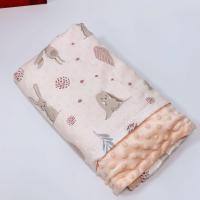 ราคา ผ้าห่มปุ่มดอทมิงค์ รุ่น ผ้ามัสลิน ปุ่มดอท ผ้าเยื่อไผ่ออแกร์นิค ขนาด 110 75 cm อีกด้านมีปุ่มนุ่มๆ พร้อมส่ง ผ้าห่มเด็ก (21906371855)