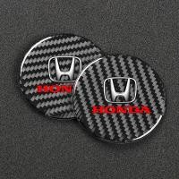 ราคา รถคาร์บอนไฟเบอร์พรมปูพื้นพิมพ์ลายยางพีวีซีกันลื่นแผ่นที่รองแก้วสำหรับ Honda Civic Accord ไฟรถยนต์ HR V BRV MOBILIO CRV BRIO (21532240877)