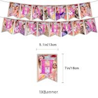 ราคา ren Taylor Swift theme kids birthday party decorations banner cake topper balloons set supplies (21033843482)