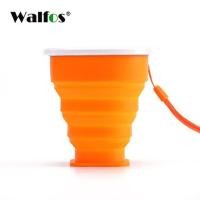 ราคา WALFOS แก้วน้ำซิลิโคนแบบพับได้แบบพกพา (5486858773)