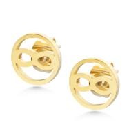 ราคา 555jewelry ต่างหูสตั๊ดสแตนเลส สตีล ดีไซน์วงกลม อินฟินิตี้ สวยคลาสสิค รุ่น MNC ER963 ต่างหูแฟชั่น ต่างหูผู้หญิง ER57 (411934365)