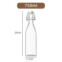 ราคา ขวดแก้วล็อคใส ขวดเอนไซม์ ขวดเครื่องดื่มน้ำผลไม้ สำหรับใช้ใส่น้ำผลไม้ ไวน์ผลไม้ สินค้าคุณภาพ (21747638239)