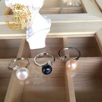 ราคา แหวนไข่มุกธรรมชาติแหวนไข่มุกน้ำจืดเรียบง่ายเรียบหรูแมทช์ลุคง่ายสไตล์เกาหลีแหวนเงินแท้ S925 (6119620286)