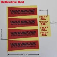 ราคา Goya สติกเกอร์ติดล้อรถยนต์ขายส่ง VOLK รังสีแข่ง TE37SL สีเหลืองเรืองแสงสีรุ้งและของตกแต่งสะท้อนแสง TE37รูปลอกสติกเกอร์แต่งล้อมอเตอร์ไซค์กีฬา SL อุปกรณ์เสริมสำหรับยาง Kereta (21779416810)
