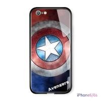 ราคา สำหรับ iPhone X XS XR XS MAX 5 5S SE 6 6 S 7 8 PLUS Case MARVEL กัปตันอเมริกาไอรอนแมน Spiderman ปลอกกันกระแทกกระจกเทมเปอร์กรณีฝาหลัง (756518549)