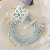 ราคา TH Stock Green Flowers Charger Protectorสินค้าสุดฮิตในตอนนี้iphone สายตกแต่งสายชาร์จให้น่ารักหน้า ใช้งานอีกครั้ง ถนอมหัวชาร์จพร้อมสายสายชาร์จหักงอ18w 20w (21650368956)