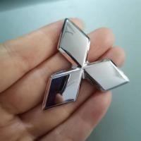 ราคา OUS 1 X ABS มิตซูบิชิโลโก้พวงมาลัยสติ๊กเกอร์โลโก้สำหรับมิตซูบิชิ (20981676006)