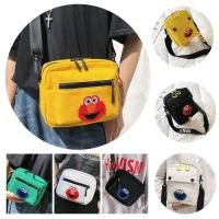 ราคา Museanna กระเป๋าสะพายข้างผ้าแคนวาสมีช่องใส่หูฟัง มีช่องฝาเปิดด้านหน้า ใส่ของได้จุกจิก งานดี ตัวการ์ตูนน่ารัก สวย (750484554)