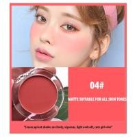 ราคา 6 Colors Single Blush Palette Face Cream Concealer Foundation Powder Waterproof Lasting Face Rouge Powder Natural Peach Blusher (21038294308)