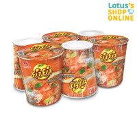 ราคา YUMYUM ยำยำ คัพ เต็มคำ บะหมี่กึ่งสำเร็จรูป รสต้มยำกุ้งน้ำข้น ขนาด 60 กรัม X 6 ถ้วย (21631248267)