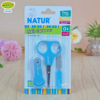 ราคา NATUR เนเจอร์ กรรไกรตัดเล็บเด็กทารกเนเจอร์แพ็ค 3 ชิ้น (7389380679)