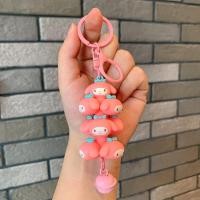 ราคา พวงกุญแจรูปสัตว์เลี้ยงน่ารักแบบสร้างสรรค์พวงกุญแจรูปหมาลอเรลลายการ์ตูนหมีแพนด้ารูปหมูน้อยที่ห้อยกระเป๋าหนังสือคู่รักพวงกุญแจรถยนต์ (21430111173)