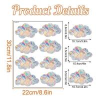 ราคา Houseeker สติ๊กเกอร์ติดผนังปริซึมสีรุ้งหน้าต่างกระจกสติ๊กเกอร์ติดกระจกสติ๊กเกอร์ภาพติดหน้าต่างพีวีซีสำหรับการตกแต่งบ้านเครื่องทำสายรุ้งแสงแดด (18974998748)