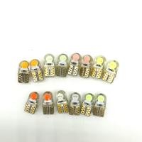 ราคา หลอดไฟLEDT10 ไฟแผนที่ ไฟหรี่ 2COBไฟส่องป้ายสว่างมาก12v สีส้ม (820082095)