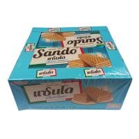 ราคา Cal Cheese Sando Wafer แคลชีส เวเฟอร์สอดไส้ครีม เลือกรสได้ 1 กล่อง 12 ซอง (19324471540)
