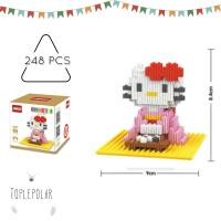ราคา ตัวต่อ Linkgo 68177 เลโก้ นาโน ไมโคร บล๊อก Hello Kitty ชุดคิตตี้ท่านั่งใส่กิมโมโน จำนวน 248 ชิ้น ของเล่น ของสะสม ของขวัญ (1380188201)