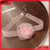 ราคา PDBH สร้อยคอแฟชั่นสำหรับผู้หญิงสร้อยคอแฟชั่นงานปาร์ตี้งานแต่งงานสร้อยคอลูกไม้ลายดอกกุหลาบเครื่องประดับเซ็กซี่ (21244984349)
