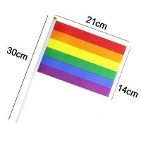 ราคา Big Party พร้อมส่ง ธง หลากหลายทางเพศ LGBT ขนาด lgbt flag ธงสีรุ้ง สีรุ้ง Pride Month (21760191221)