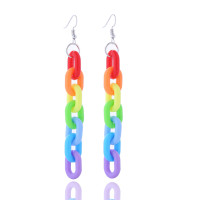 ราคา ต่างหูสีรุ้ง ตุ้มหูสีรุ้ง LGBT (21163241140)