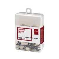 ราคา หมุดอเนกประสงค์ Deli ขนาด 10 mm แพคกล่อง 100 ตัว ตะปู ตะปูเรือใบ ตะปูกลม หมุดปักกระดาษ หมุดติดบอร์ด รุ่น 0022E (21509958823)