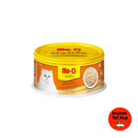 ราคา 1 กระป๋อง Me o Delite มีโอ ดีไลท์ อาหารแมว 80 กรัม แบบกระป๋อง มี 5 สูตร (21386474427)