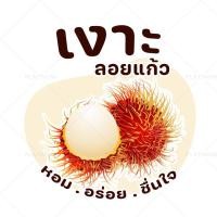 ราคา สติ๊กเกอร์ฉลากสินค้า สติ๊กเกอร์ผลไม้ลอยแก้ว ลูกตาลลอยแก้ว เงาะลอยแก้ว สติ๊กเกอร์สำเร็จรูป กันน้ำ no S104 (21856098626)