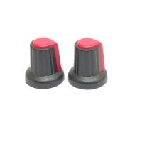 ราคา 2ชิ้น ลูกบิดโวลุ่ม ฝาครอบโวลุ่ม Knob ขนาด15x17mm (17790516533)
