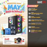 ราคา คอมประกอบ iHAVECPU MAYD4 18 INTEL I5 12400F GTX 1650 4GB H610M 16GB DDR4 3200MHz SKU 240518550 (21759864912)