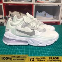 ราคา ข้อเสนอเวลาจำกัด Nike Air Max 270 React Running Shoes CV1632 100 The Same Style In The Store (21722949660)
