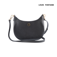 ราคา Louis Fontaine กระเป๋าทรง Hobo Bag รุ่น Nanette สีดำ (21500615438)