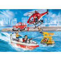 ราคา Playmobil 9319 Exclusive Fire Rescue Mission เอ็กซ์คลูซีฟ ภารกิจกู้ภัยดับเพลิง (16239256358)