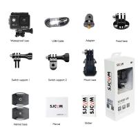 ราคา SJCAM กล้องแอคชั่นแคมเมรา SJ4000จอคู่4K 30M กล้องแอคชั่น WiFi กันน้ำสำหรับไลฟ์กล้องติดรถยนต์ขี่รถจักรยานยนต์ดำน้ำซูม5X ควบคุมผ่านแอป WiFi (21754186719)