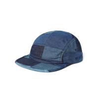 ราคา TNT TN233DHWBC01 Washed Denim Patch Work Cap Blue OS (21599053433)