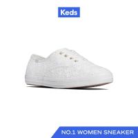 ราคา KEDS รองเท้าผ้าใบ แบบผูกเชือก รุ่น CHAMPION CROCHET สีครีม WF67712 (21783173205)