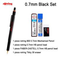 ราคา Rotring 800 0 50 7Mm ดินสอกดโลหะสีดำ เงินดินสออัตโนมัติ1ชิ้น (20518450590)