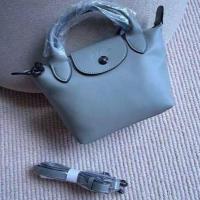 ราคา กระเป๋า Longchamp ฝรั่งเศสแท้ 100 กระเป๋าใส่เกี๊ยวแบบพกพาหนังแกะสะพายข้างแบบสบายๆ (21619415288)