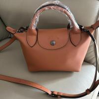 ราคา กระเป๋า Longchamp ฝรั่งเศสแท้ 100 กระเป๋าใส่เกี๊ยวแบบพกพาหนังแกะสะพายข้างแบบสบายๆ (21619415284)