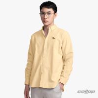 ราคา GALLOP OXFORD CASUAL SHIRT เสื้อเชิ๊ตแขนยาว ผ้า OXFORD รุ่น GW9032 สี Yellow เหลือง ราคาปกติ 2190 (21720377634)
